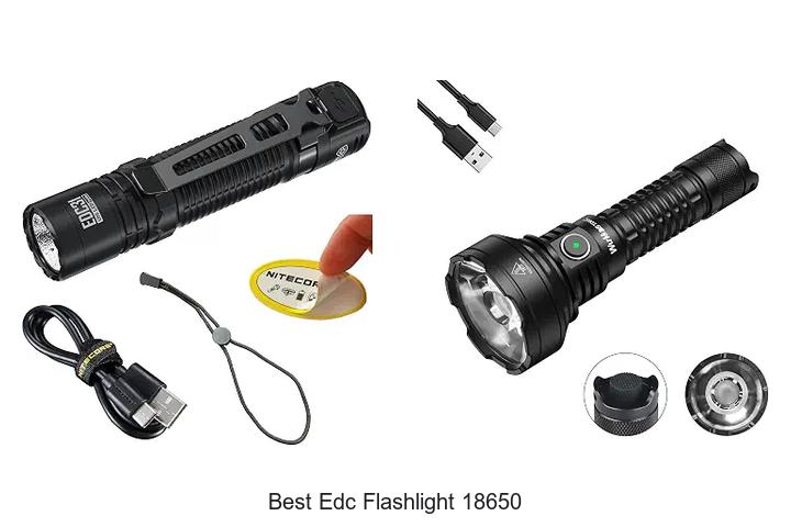best edc flashlight 18650