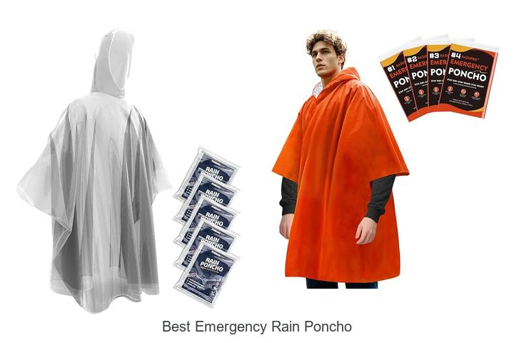 best emergency rain poncho