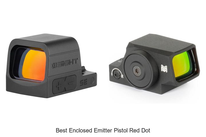 best enclosed emitter pistol red dot