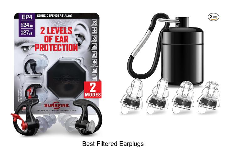 best filtered earplugs