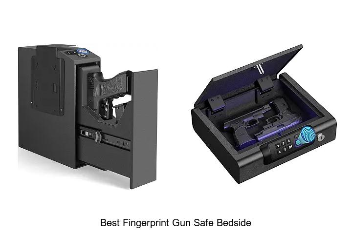 best fingerprint gun safe bedside