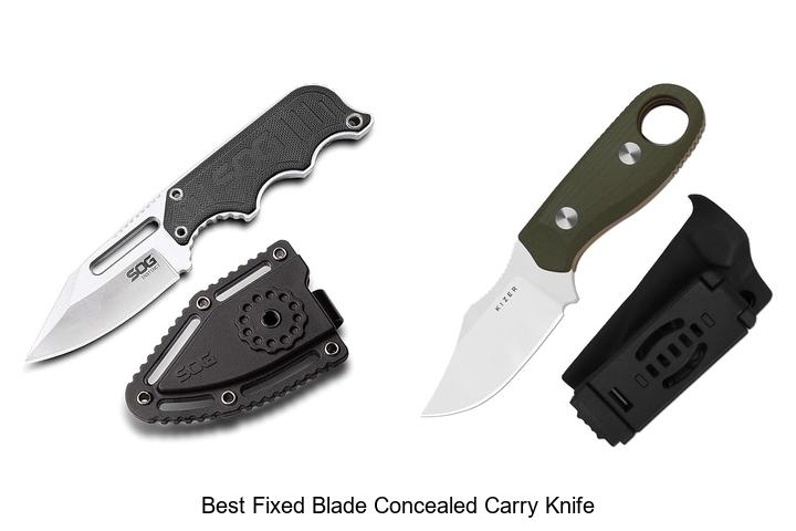 best fixed blade concealed carry knife