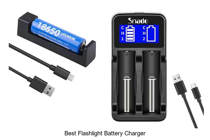 best flashlight battery charger