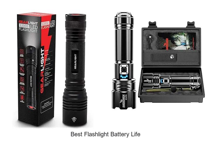 best flashlight battery life