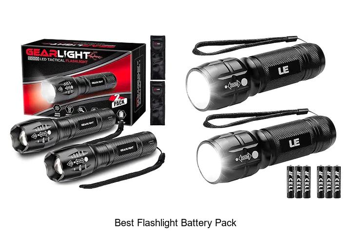 best flashlight battery pack