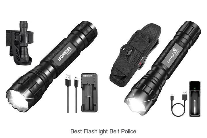 best flashlight belt police