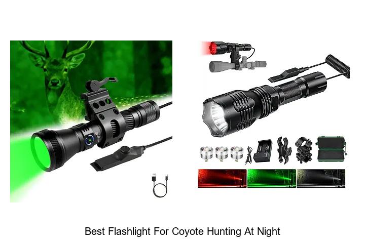 best flashlight for coyote hunting at night