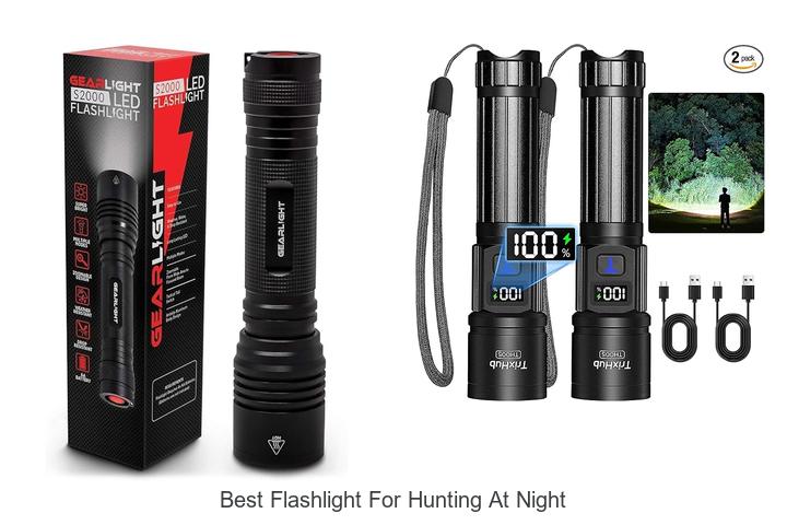 best flashlight for hunting at night