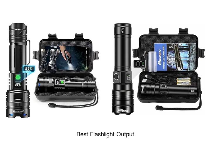 best flashlight output