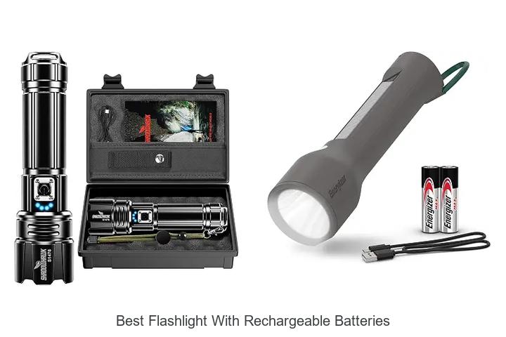 best flashlight with rechargeable batteries