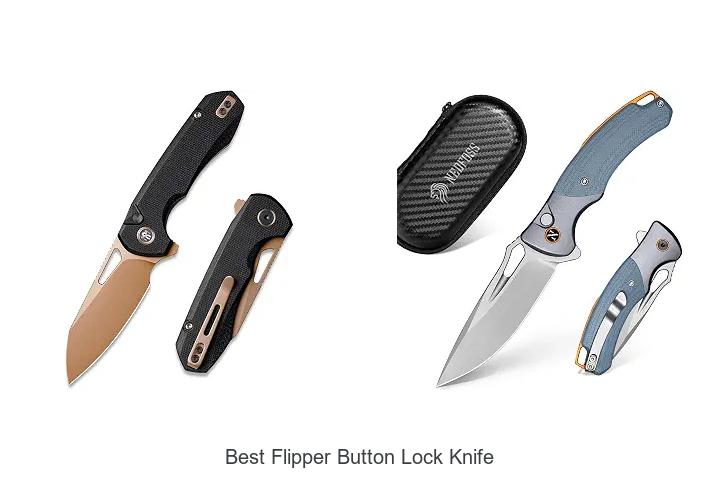 best flipper button lock knife