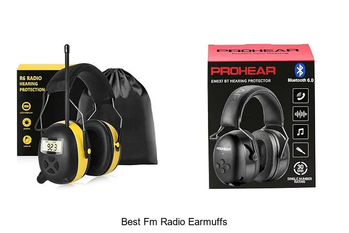 best fm radio earmuffs