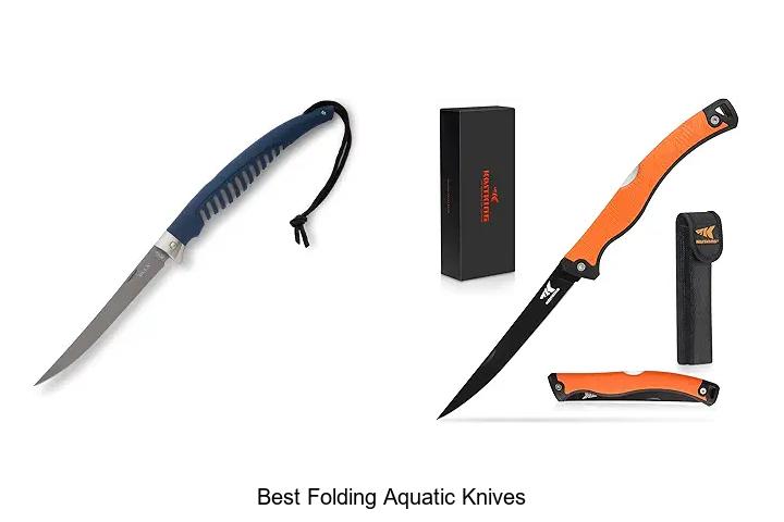 best folding aquatic knives