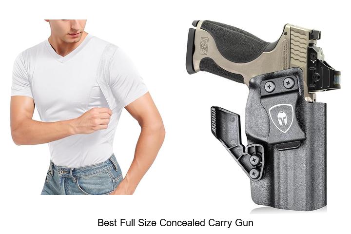 best full size concealed carry gun