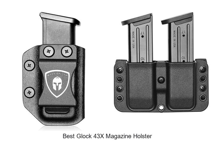 best glock 43x magazine holster