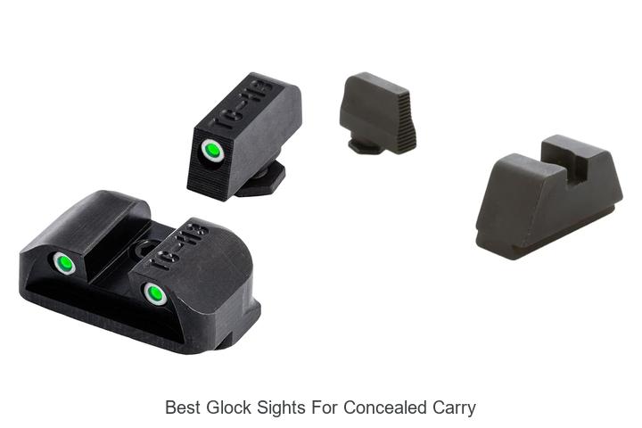 best glock sights for concealed carry