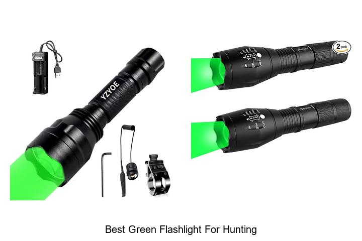 best green flashlight for hunting
