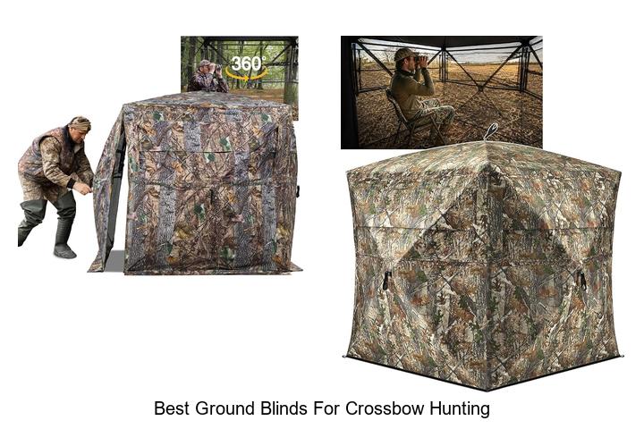 best ground blinds for crossbow hunting