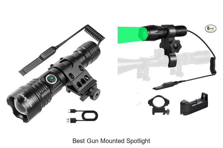 best gun mounted spotlight