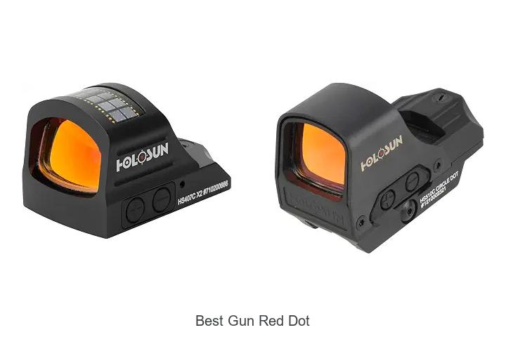 best gun red dot