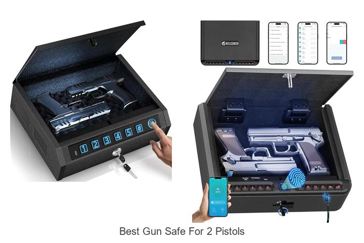 best gun safe for 2 pistols