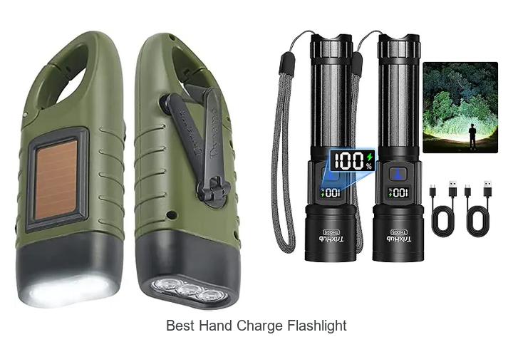 best hand charge flashlight