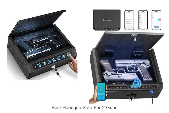 best handgun safe for 2 guns