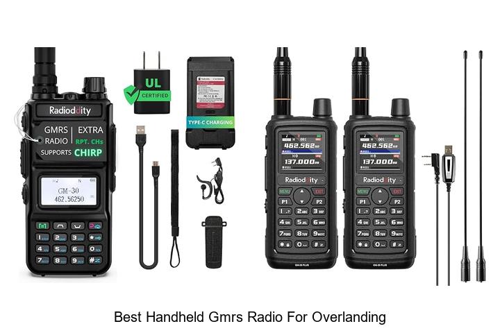 best handheld gmrs radio for overlanding
