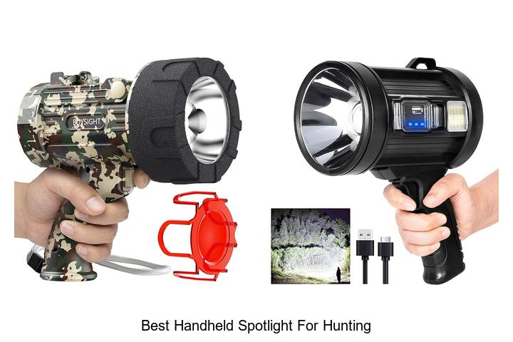 best handheld spotlight for hunting