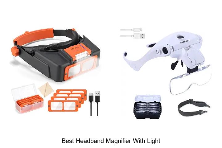 best headband magnifier with light