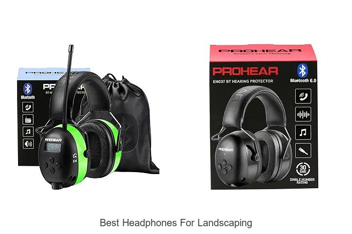 best headphones for landscaping