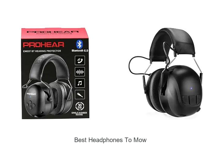 best headphones to mow