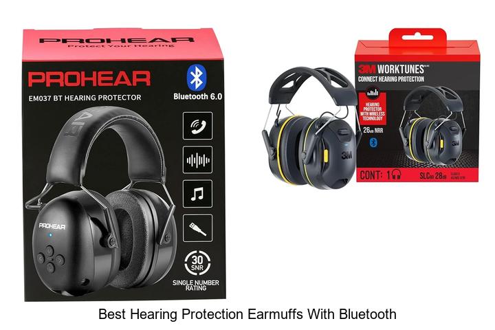 best hearing protection earmuffs with bluetooth