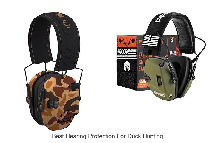 best hearing protection for duck hunting