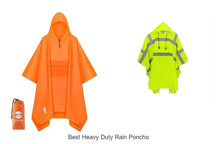best heavy duty rain poncho
