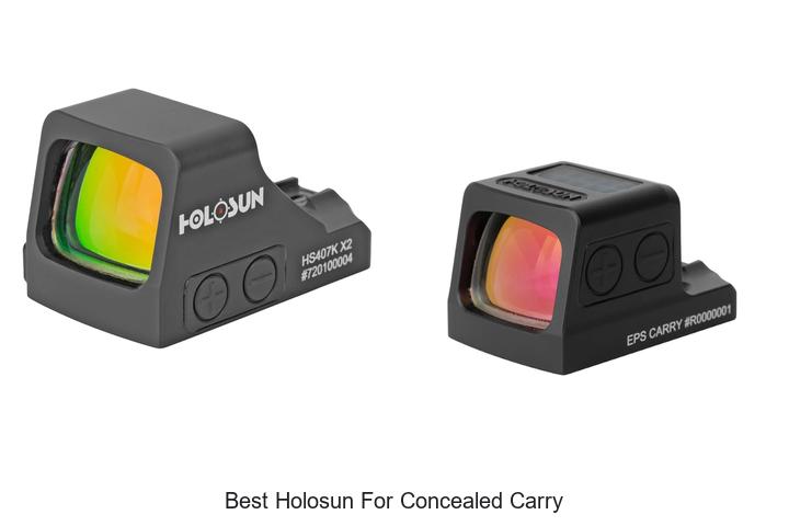 best holosun for concealed carry