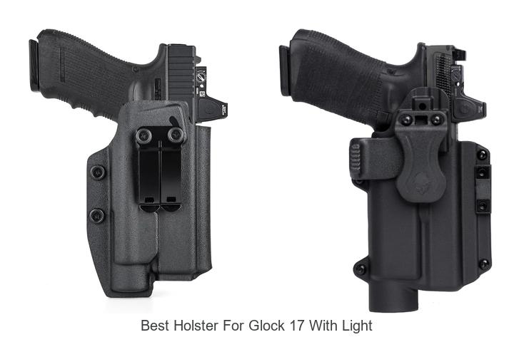 best holster for glock 17 with light