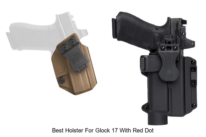best holster for glock 17 with red dot