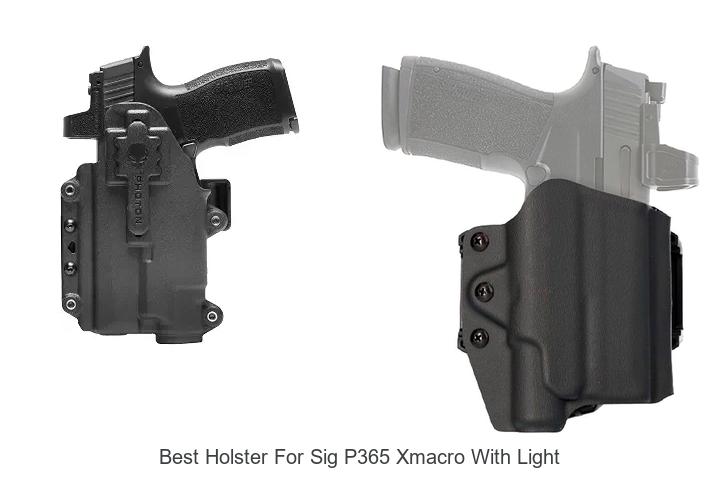 best holster for sig p365 xmacro with light