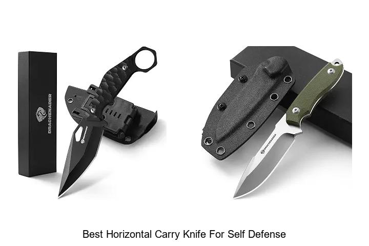 best horizontal carry knife for self defense