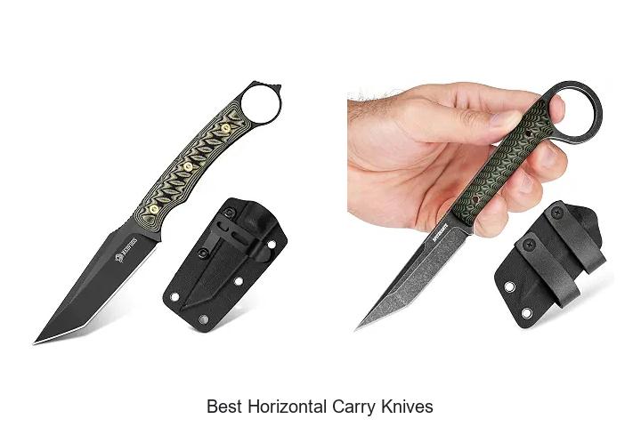 best horizontal carry knives
