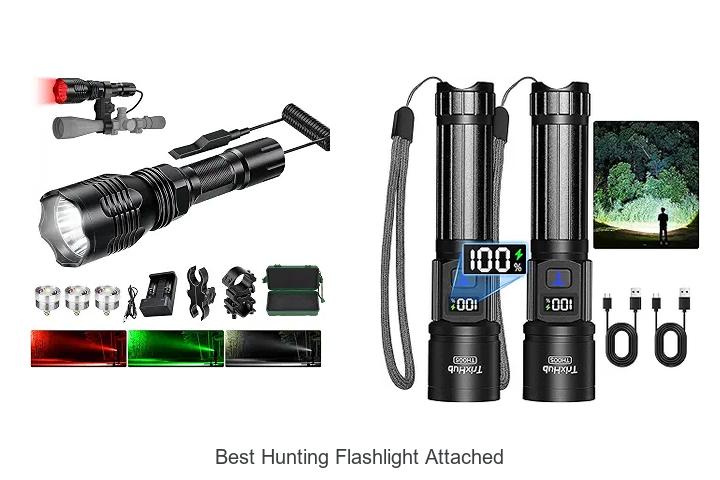 best hunting flashlight attached