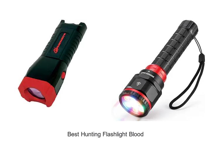 best hunting flashlight blood