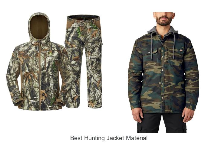 best hunting jacket material