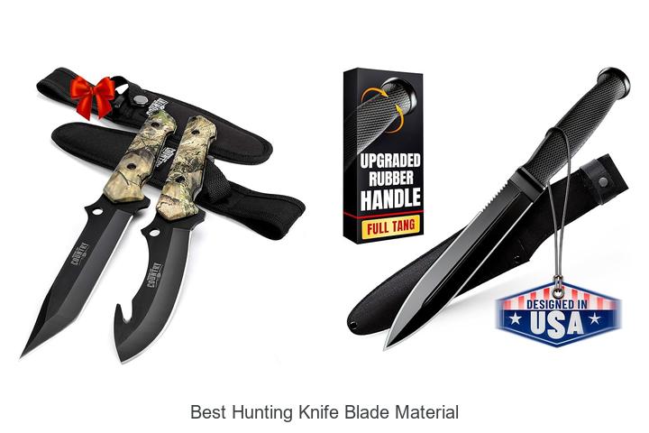 best hunting knife blade material