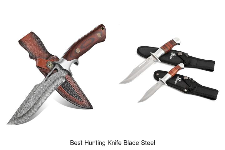 best hunting knife blade steel