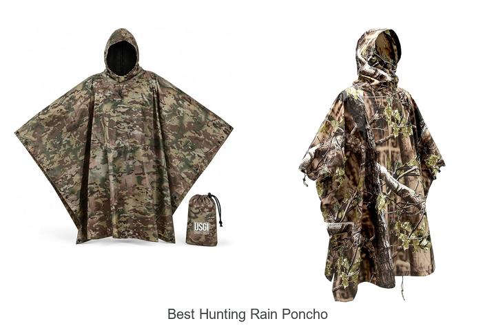 best hunting rain poncho