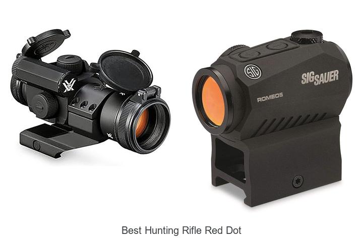 best hunting rifle red dot