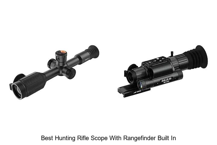 best hunting rifle scope with rangefinder built in