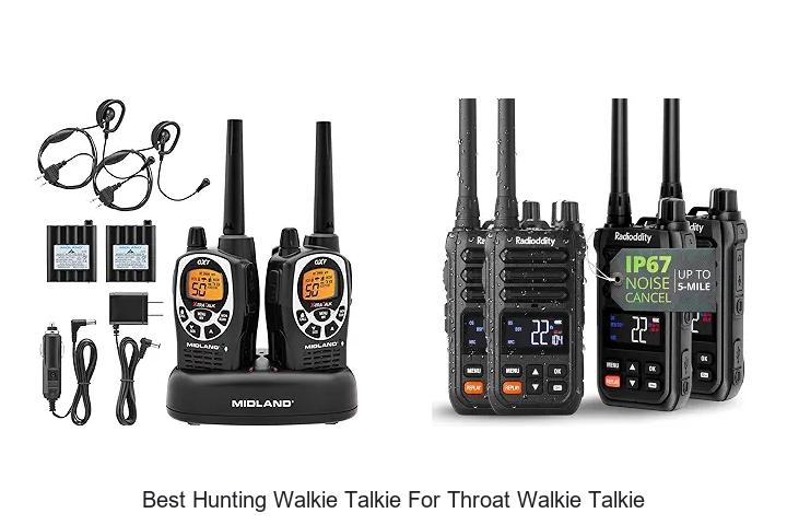 best hunting walkie talkie for throat walkie talkie
